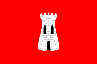 Bandera de Torre del Burgo (Guadalajara)