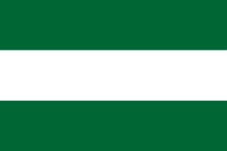 Bandera de Andalucía (sin escudo)
