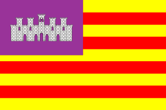 Bandera de las Illes Balears