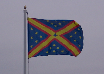 Bandera 25 Aniversario SEV