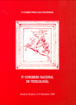 Comunicaciones IV Congreso Nacional de Vexilolog�a
